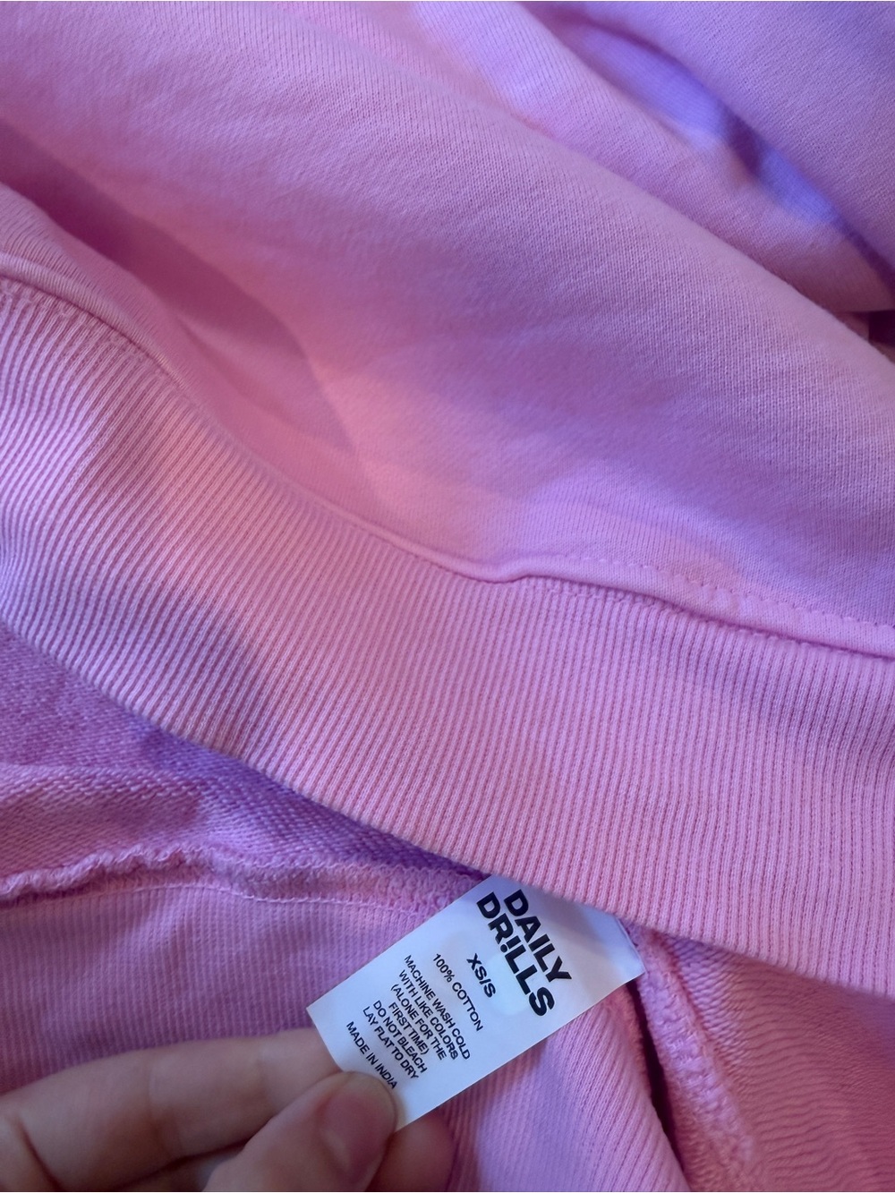 Daily Drills Pink Graphic Sweatshirt - Picture 6 of 7